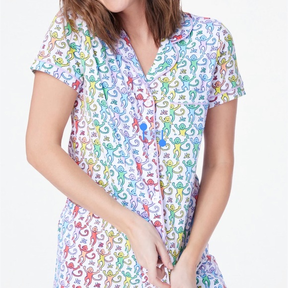 Roller Rabbit Other - Roller rabbit disco monkey polo pajamas